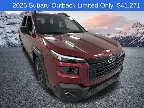 Crimson Red Pearl 2026 Subaru Outback Limited