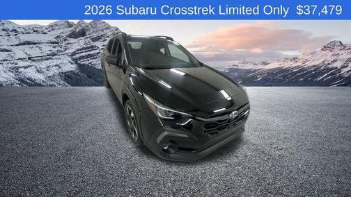 Crystal Black Silica 2026 Subaru Crosstrek Limited