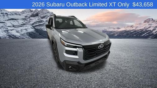Ice Silver Metallic 2026 Subaru Outback Limited XT