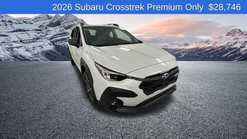 Crystal White Pearl 2026 Subaru Crosstrek Premium