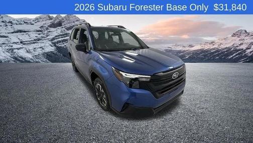 Daybreak Blue Pearl 2026 Subaru Forester Base
