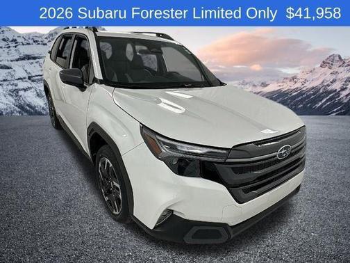 Crystal White Pearl 2026 Subaru Forester Limited