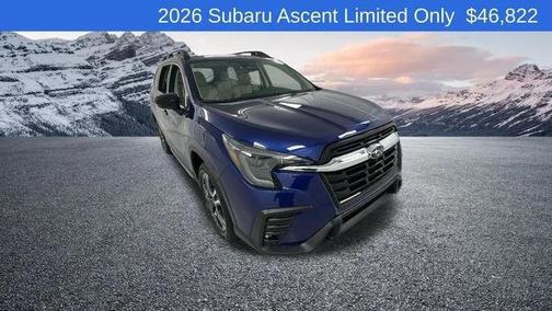Sapphire Blue Pearl 2026 Subaru Ascent Limited 7-Passenger