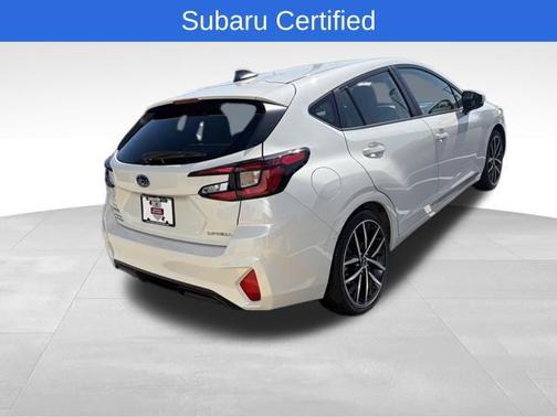 Crystal White Pearl 2024 Subaru Impreza Sport