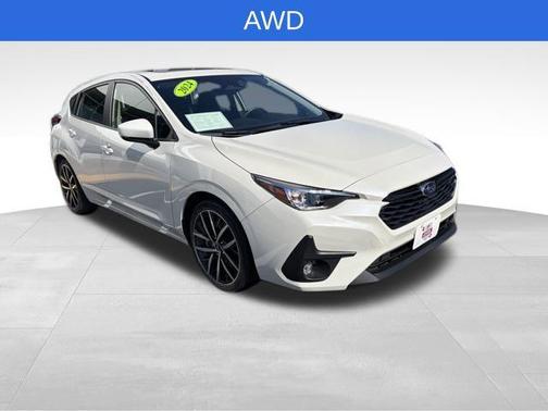 Crystal White Pearl 2024 Subaru Impreza Sport