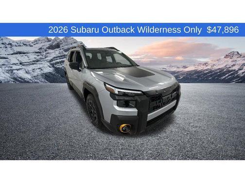 Ice Silver Metallic 2026 Subaru Outback Wilderness