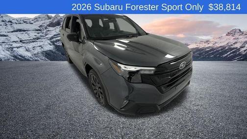 Gray 2026 Subaru Forester Sport
