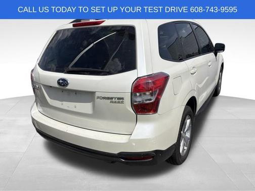 Satin White Pearl 2015 Subaru Forester 2.5i Premium