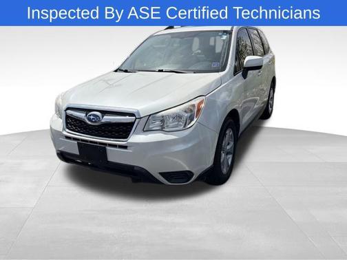 Satin White Pearl 2015 Subaru Forester 2.5i Premium