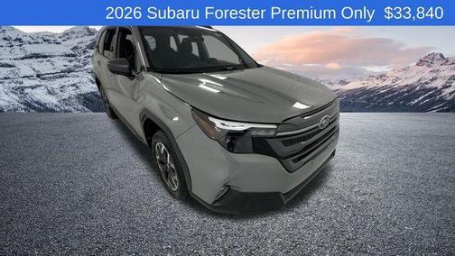 Gray 2026 Subaru Forester Premium
