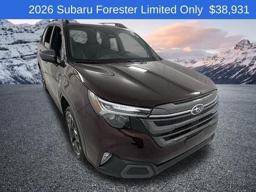Red 2026 Subaru Forester Limited