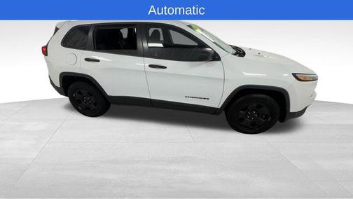 Bright White Clearcoat 2014 Jeep Cherokee Sport
