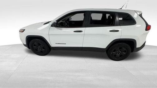 Bright White Clearcoat 2014 Jeep Cherokee Sport