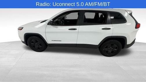 Bright White Clearcoat 2014 Jeep Cherokee Sport