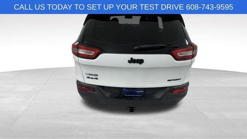Bright White Clearcoat 2014 Jeep Cherokee Sport