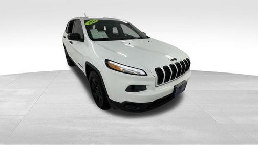 Bright White Clearcoat 2014 Jeep Cherokee Sport