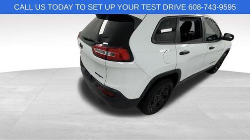 Bright White Clearcoat 2014 Jeep Cherokee Sport