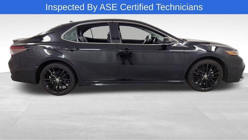 Midnight Black Metallic 2024 Toyota Camry XSE
