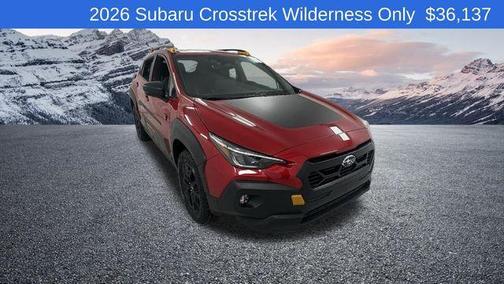 Lithium Red Pearl 2026 Subaru Crosstrek Wilderness