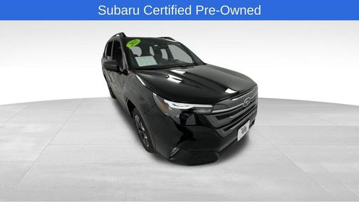 Crystal Black Silica 2025 Subaru Forester Premium