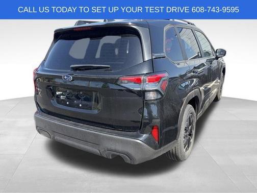 Crystal Black Silica 2025 Subaru Forester Premium