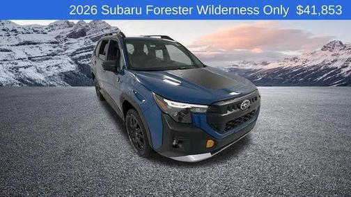 Geyser Blue 2026 Subaru Forester Wilderness