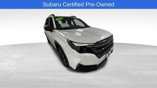 Crystal White Pearl 2025 Subaru Forester Premium