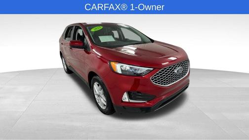Rapid Red Metallic Tinted Clearcoat 2023 Ford Edge SEL