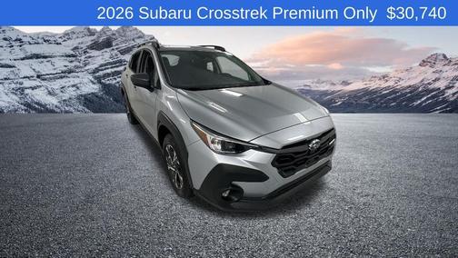 Ice Silver Metallic 2026 Subaru Crosstrek Premium