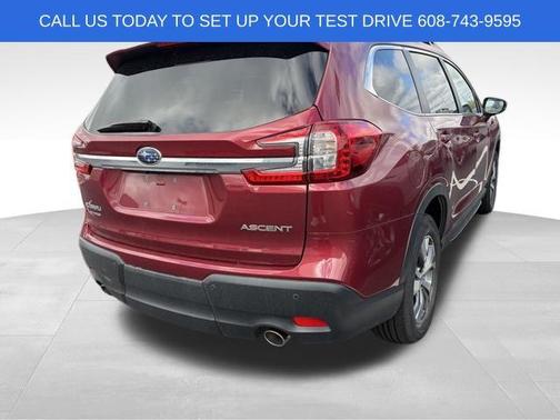 Crimson Red Pearl 2025 Subaru Ascent Premium 7-Passenger