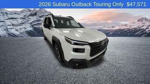 Crystal White Pearl 2026 Subaru Outback Touring