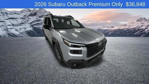 Ice Silver Metallic 2026 Subaru Outback Premium