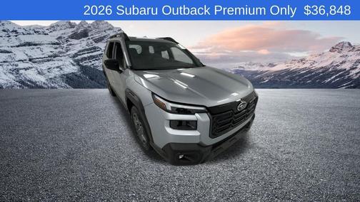 Ice Silver Metallic 2026 Subaru Outback Premium
