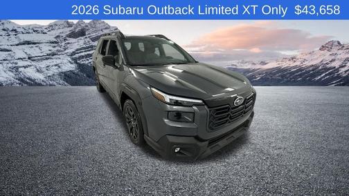 Gray 2026 Subaru Outback Limited XT