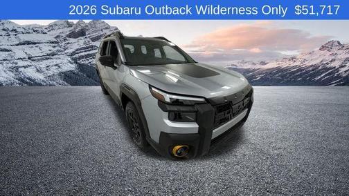 Ice Silver Metallic 2026 Subaru Outback Wilderness