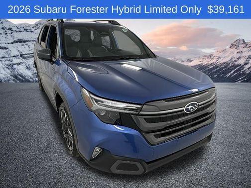 Daybreak Blue Pearl 2026 Subaru Forester Hybrid Limited