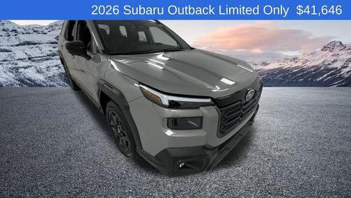 Gray 2026 Subaru Outback Limited