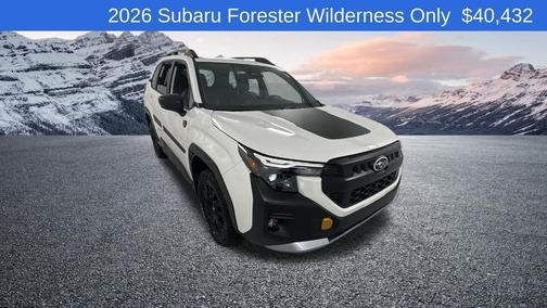White 2026 Subaru Forester Wilderness