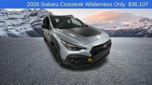 Ice Silver Metallic 2026 Subaru Crosstrek Wilderness
