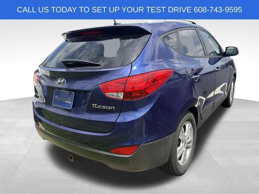 Iris Blue 2012 Hyundai TUCSON GLS