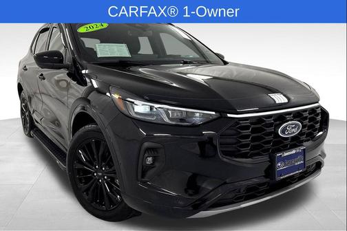 Agate Black Metallic 2024 Ford Escape ST-Line Elite
