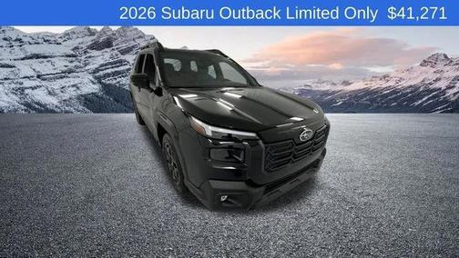 Crystal Black Silica 2026 Subaru Outback Limited