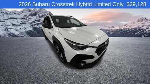 Crystal White Pearl 2026 Subaru Crosstrek Hybrid Base