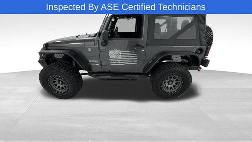 Granite Crystal Metallic Clearcoat 2018 Jeep Wrangler JK Sport