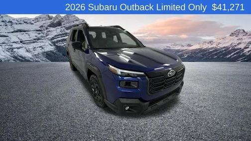 Blue 2026 Subaru Outback Limited