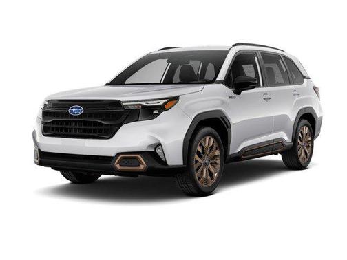 Crystal White Pearl 2026 Subaru Forester Hybrid Sport