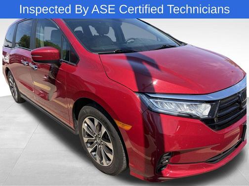 Radiant Red Metallic II 2024 Honda Odyssey EX-L