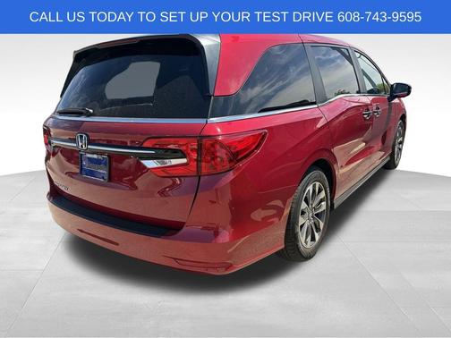 Radiant Red Metallic II 2024 Honda Odyssey EX-L