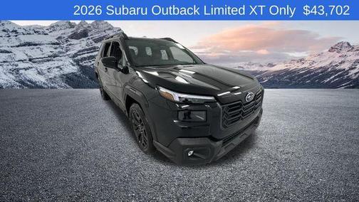 Black 2026 Subaru Outback Limited XT