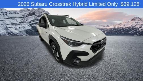 Crystal White Pearl 2026 Subaru Crosstrek Hybrid Base